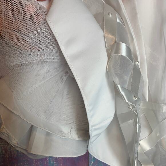 American Princess Dress Girls4T Special Occasion Tulle Flower Girl Wedding Party - Picture 8 of 10